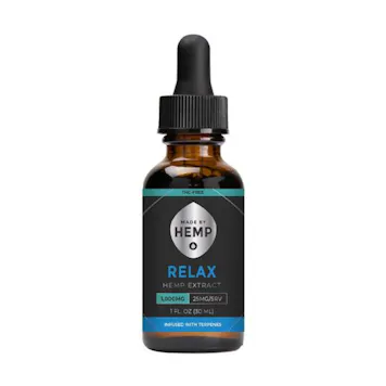 Photo of Made By Hemp RELAX Hemp Extract (1oz, 500-2000mg CBD)