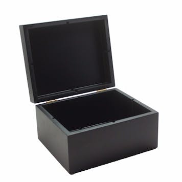 Photo of Golden Leaf Wooden Stash Box