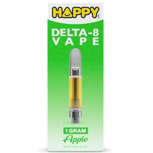 Photo of Apple - Happy Delta - Delta 8 Vape Cart