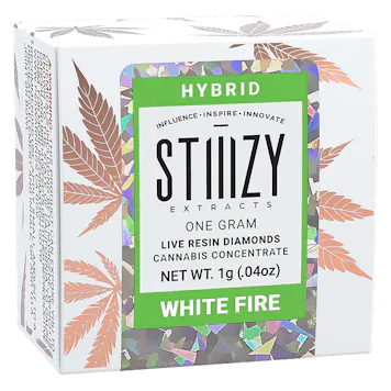 Photo of WHITE FIRE - LIVE RESIN DIAMONDS 1G