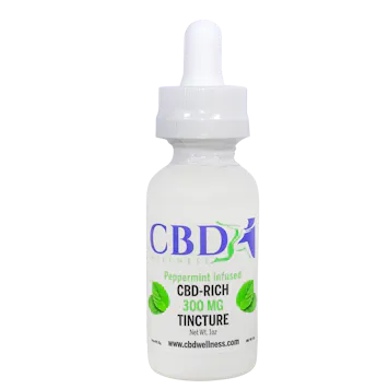 Photo of CBD Wellness 300mg CBD-Rich 1oz Peppermint Tincture