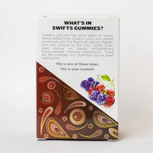 Photo of Cherry and Black Raspberry Gummies (THC) 100mg 10-pack