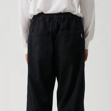 Photo of Afends Mens Chess Club - THC Essentials - Hemp Relaxed Pants - Black