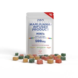 Photo of Zen Cannabis 500mg Assorted Flavor Mini's