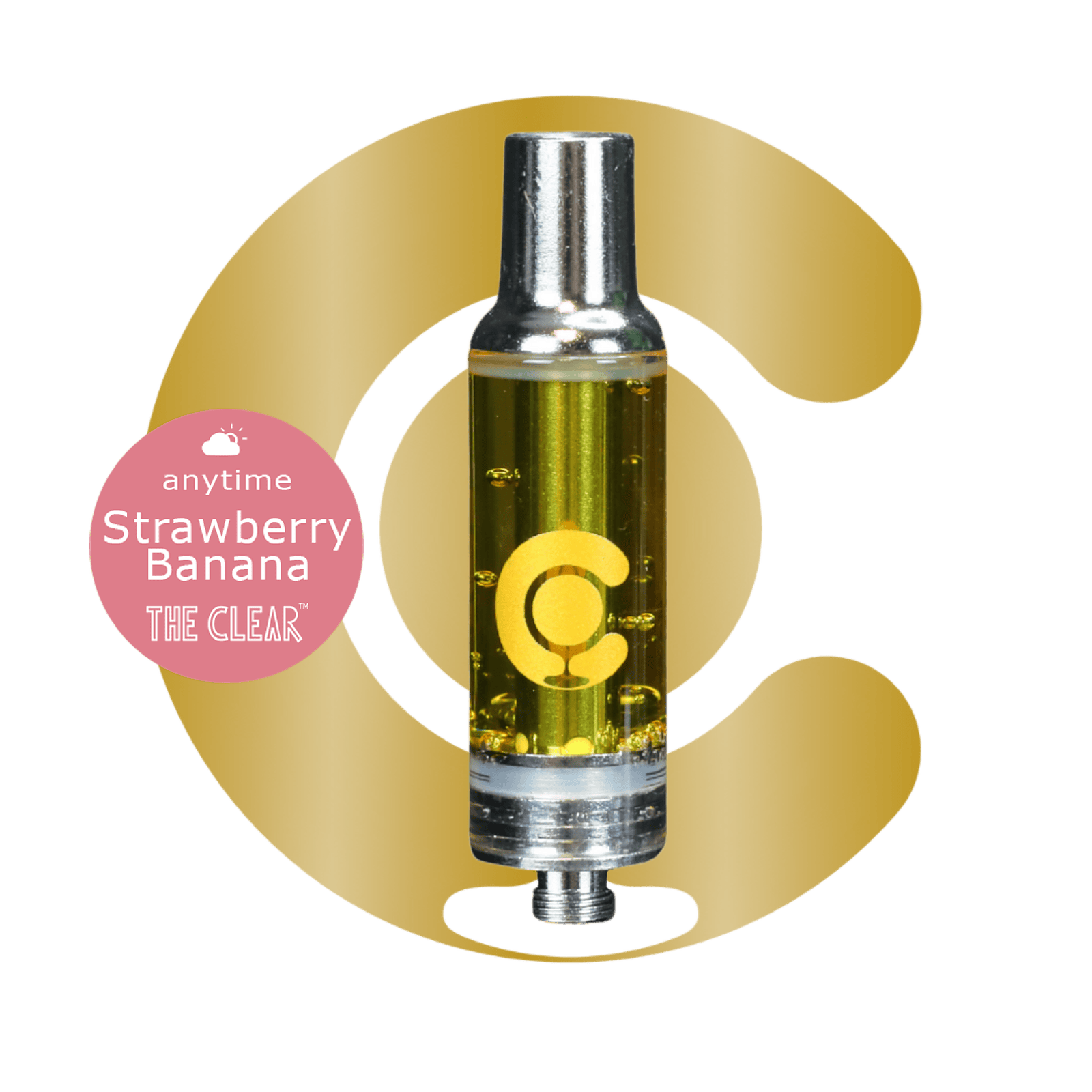 The Clear Elite 2000mg Cartridge Strawberry Banana Leafly