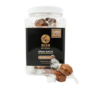 Photo of Delta 8 Rootbeer Taffy - 6, 50, or 80 piece