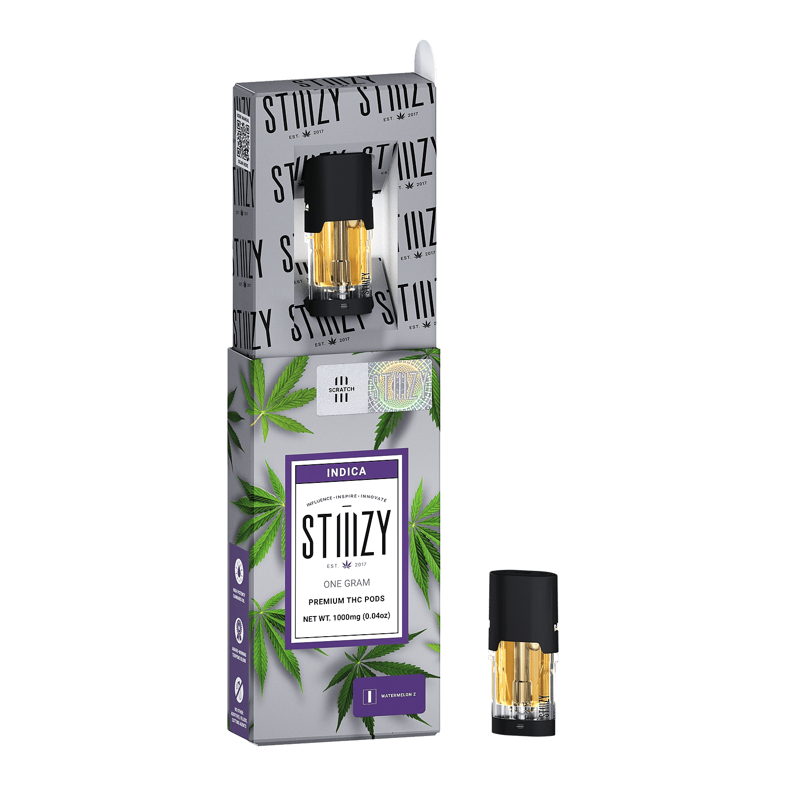 STIIIZY WATERMELON Z PREMIUM THC POD 1G Leafly