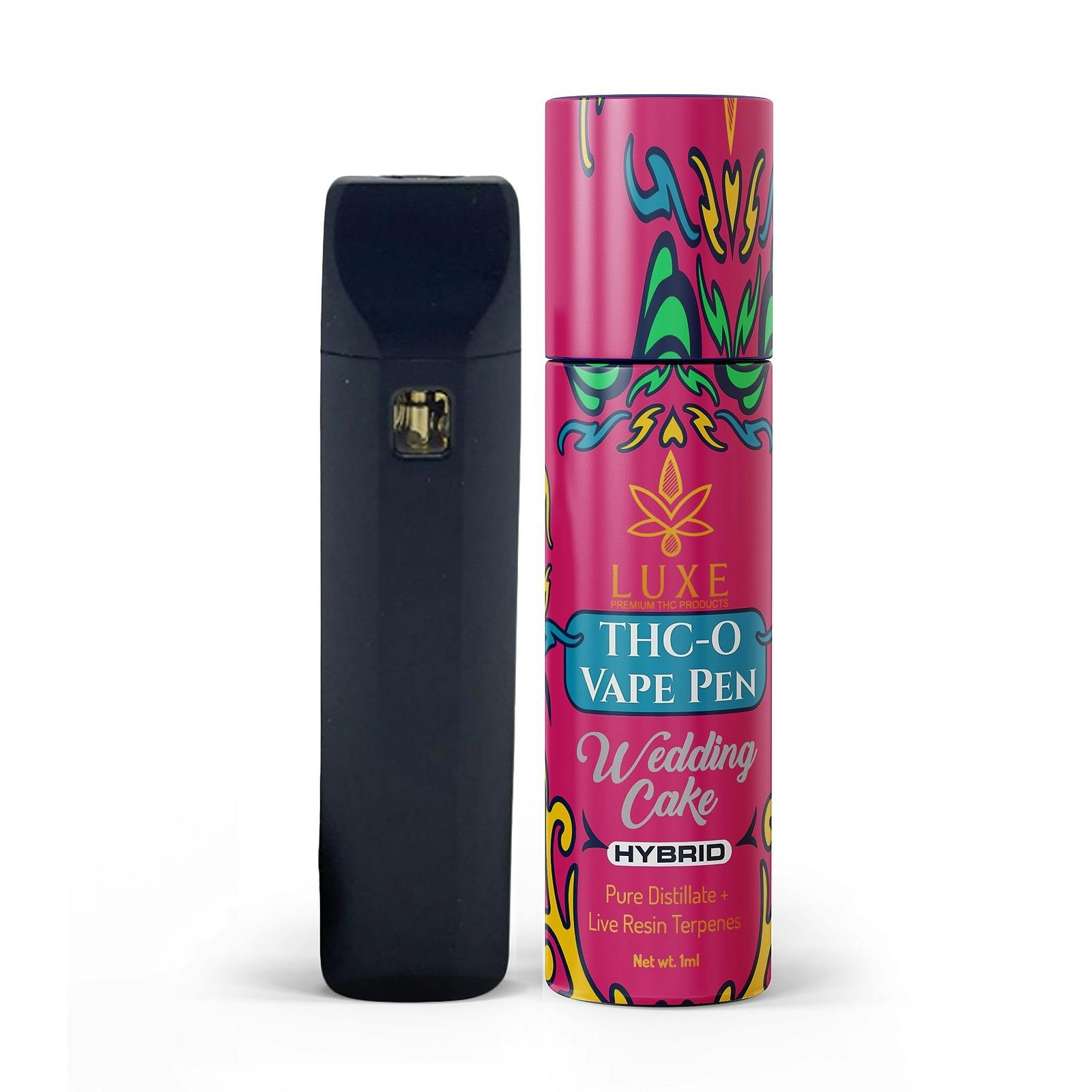 Luxe THC | 25% OFF with code LEAFLY: THC-O Vape Pen | Wedding Cake ...