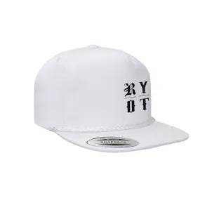 Photo of “Square” Classic Poplin Golf cap – White