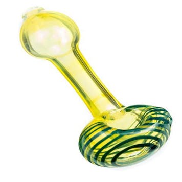 Photo of 3.5" Spiral Face Fumed Mini Spoon Pipe