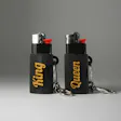 Product image for Terrapin "KING & QUEEN" Two Mini Lighter Case + Keychain Set