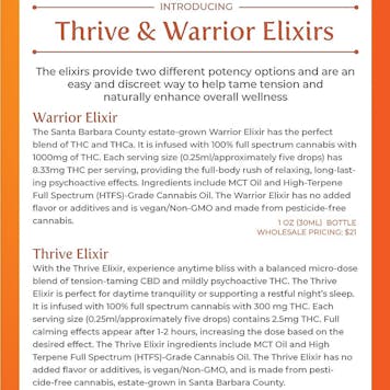 Photo of Thrive Elixir
