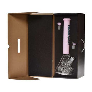 Photo of Hoss Glass 18 Inch Holey Pyramid Colored Top Beaker with Carry Case and Extra Parts