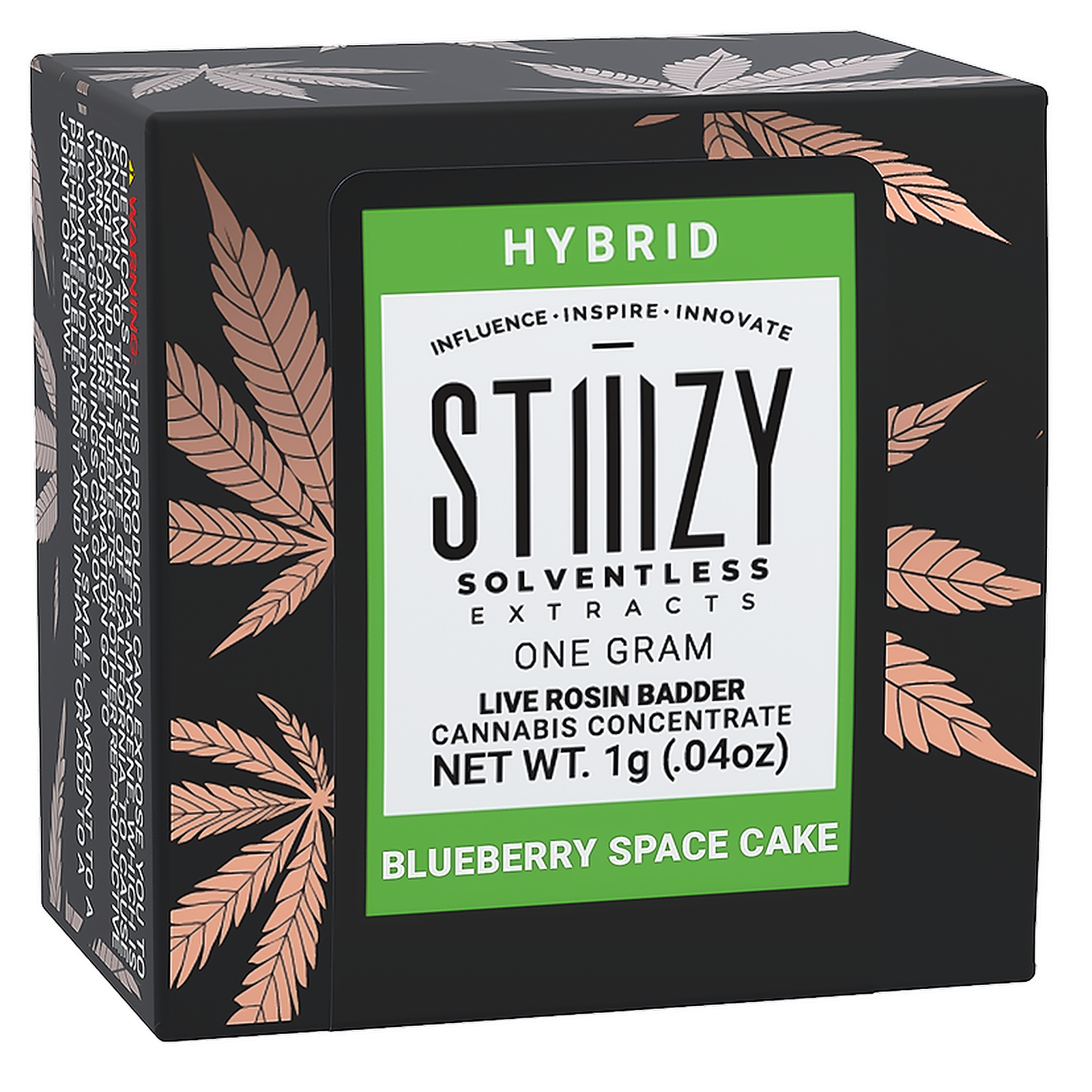 STIIIZY: BLUEBERRY SPACE CAKE - LIVE ROSIN BADDER 1G | Leafly