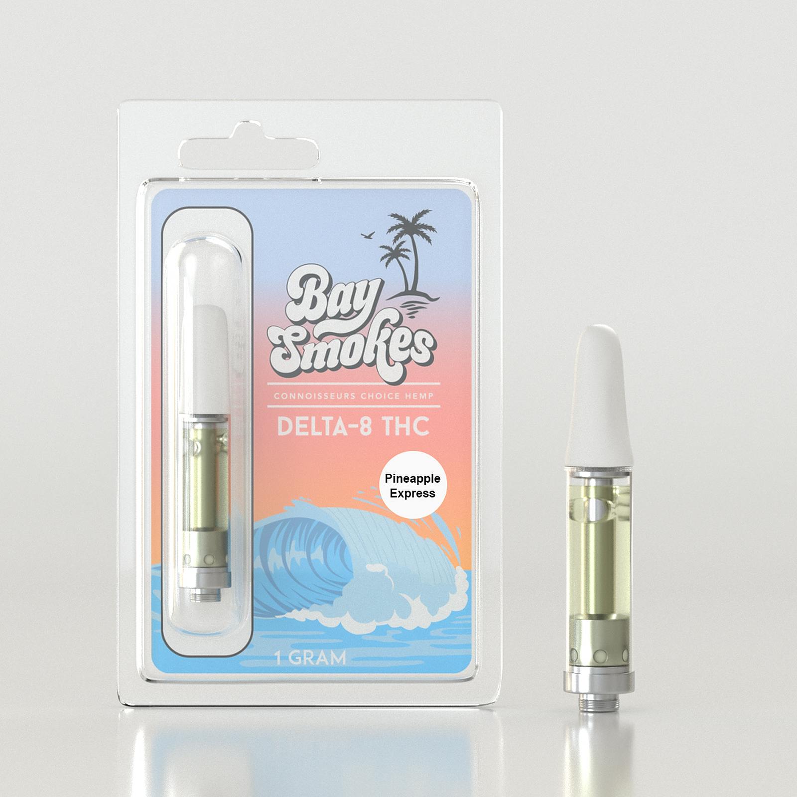 Bay Smokes Pineapple Express Delta8 Cartridge Leafly