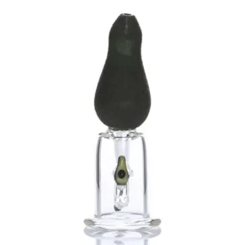 Photo of 6" Avocado Water Pipe | Empire Glassworks