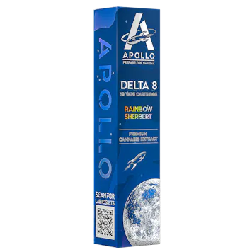 Photo of 1G Delta-8 Rainbow Sherbert Disposable Vape