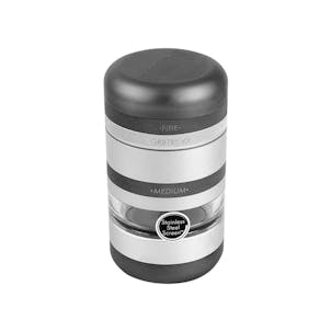 Photo of Kannastör® GR8TR® V2 Jar Body w/Stainless Easy Change Screen™ in Matte Silver