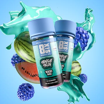 Photo of Midnight Melon 1000MG Delta-9 THC Gummies