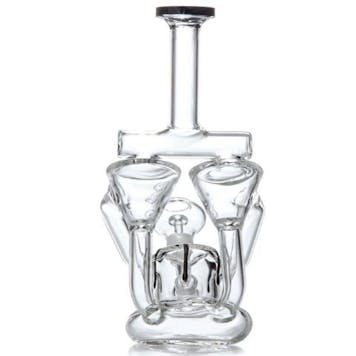 Photo of 8.5" Twincycler Dual Chamber Inline Perc Recycler
