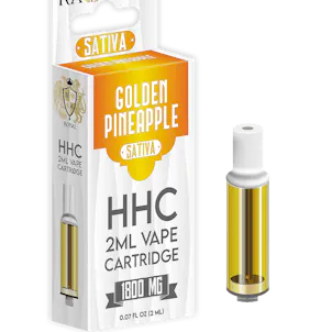 Photo of R.A Royal HHC 2ML Cartridge: Golden Pineapple (Sativa)