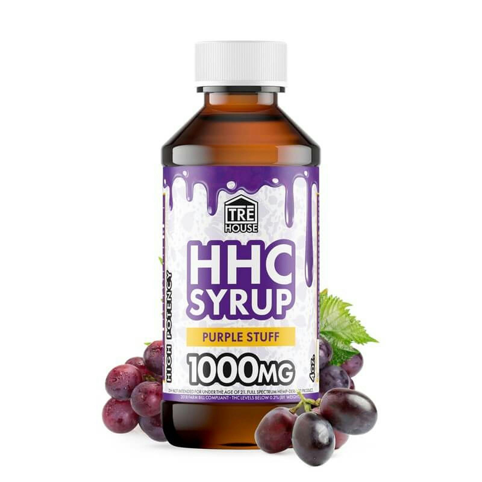 BOOM TRE House HHC Syrup Purple Stuff 1000mg Leafly