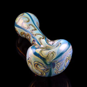 Photo of Inside-Out Latty and Cane Fumed Spoon Pipe