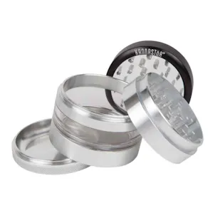 Photo of Kannastor 2.5” Clear Top Jar Body 4pc Grinder