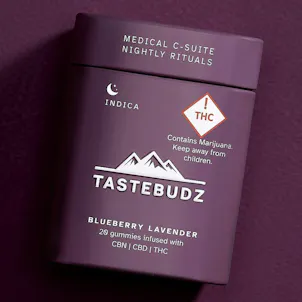 Photo of MED Blueberry Lavender Nightly Rituals Rosin Gummies | CBN | CBD | THC |