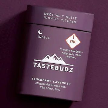 Photo of MED Blueberry Lavender Nightly Rituals Rosin Gummies | CBN | CBD | THC |