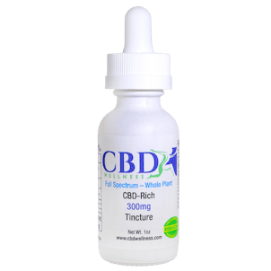 Photo of CBD Wellness CBD-Rich Natural Tincture 300mg 1oz