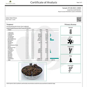 Photo of Alpen Gleaux Indoor-Grown CBD Flower (10.6% CBD)
