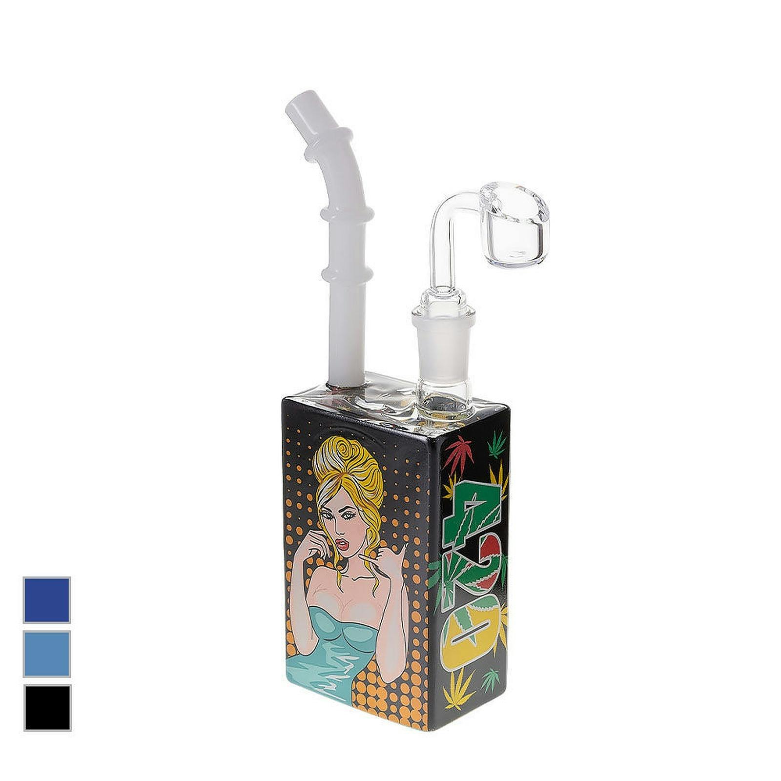 Smoking Outlet PinUp Paula Juice Box Dab Rig Leafly