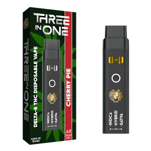 Photo of R.A Royal Delta-8 Three-in-One Disposable: Cherry Pie (3000MG)