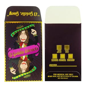 Photo of 25 El Goldie Extracts Foil Wax Concentrate Shatter Labels Matte Envelopes #188