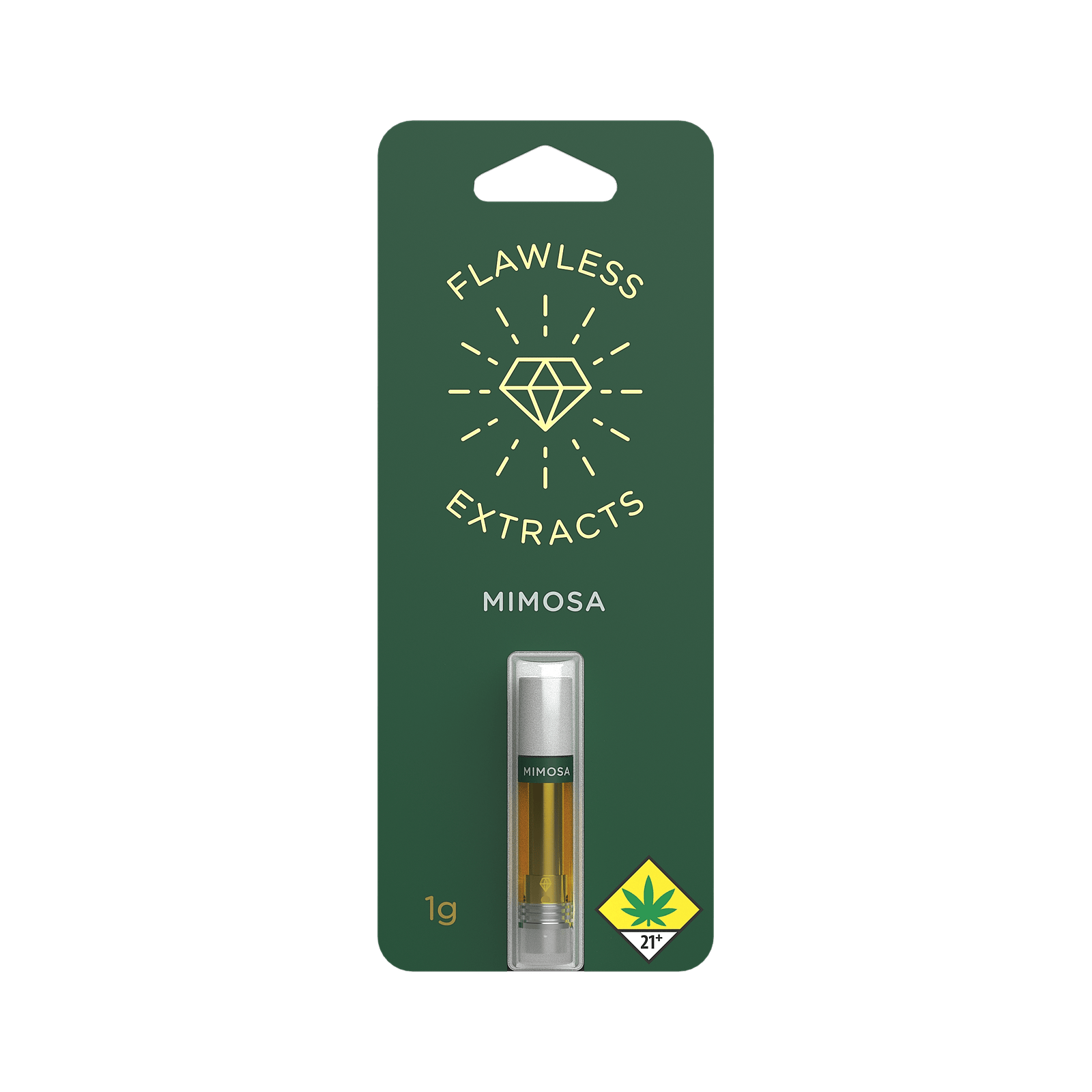 Flawless Extracts Mimosa Live Resin Cartridge Leafly