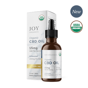 Photo of USDA Certified Organic Natural CBD Oil Tincture 450MG