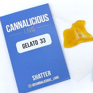 Photo of Gelato 33 Shatter 1.0g