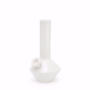 Photo of Ceramic Pleasure Point Glossy White Bong
