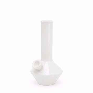 Photo of Ceramic Pleasure Point Glossy White Bong