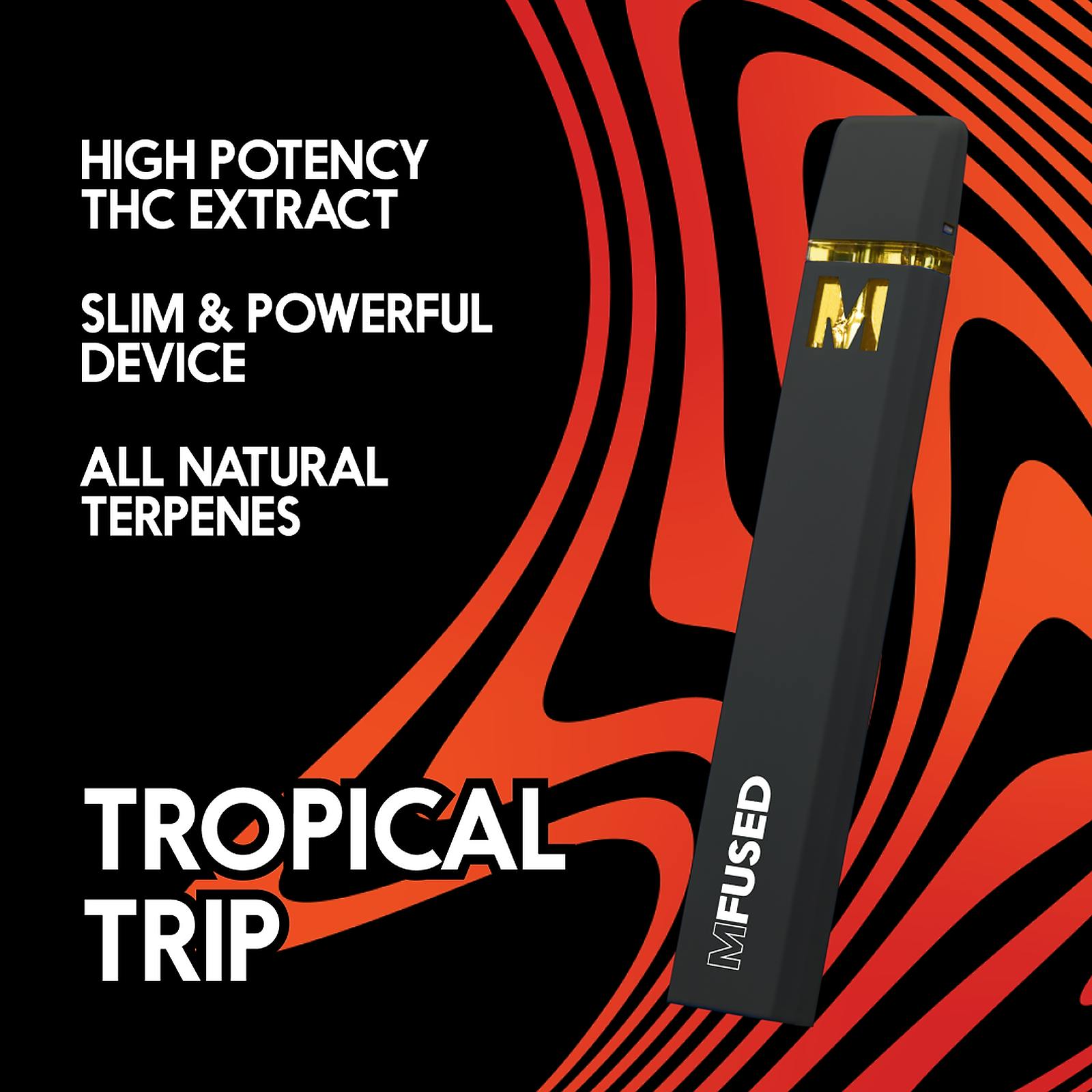 MFUSED TWISTED Disposable Vape Tropical Trip Leafly