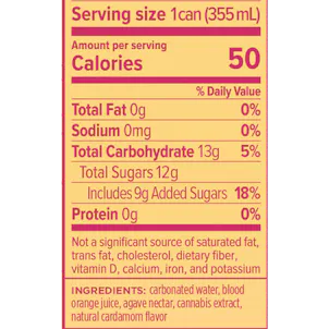 Photo of Blood Orange Cardamom Hi Boy - Cann Social Tonic (4pk)