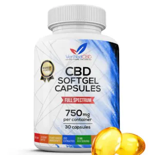 Photo of CBD Softgel Full Spectrum Capsules 25mg