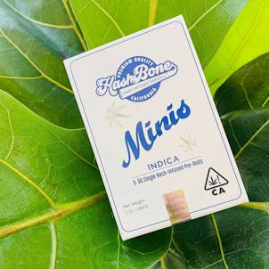 Photo of HashBone Minis | Indica Sherbert / Sherbert Indica | 5 .5g Pre-rolls