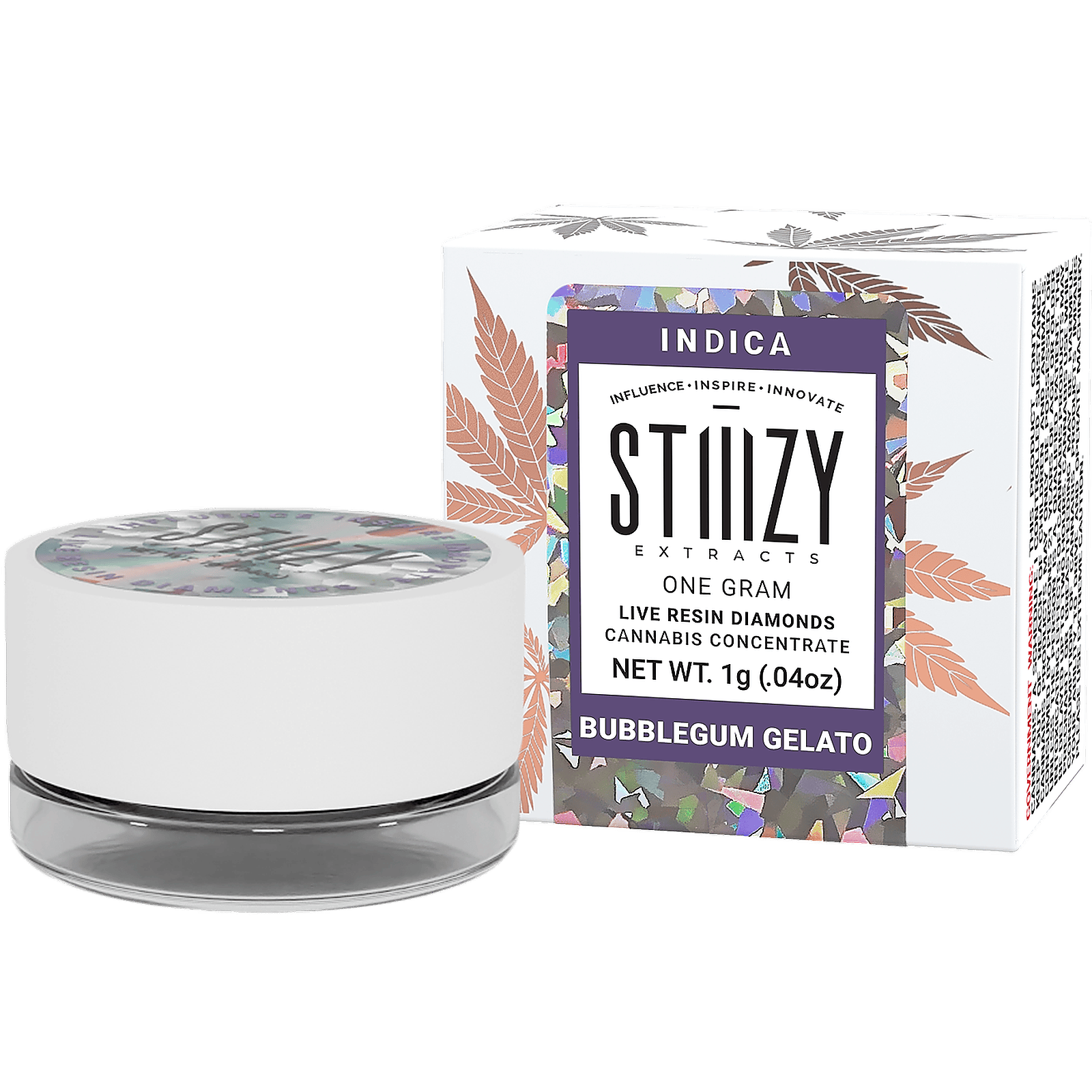 STIIIZY BUBBLEGUM GELATO LIVE RESIN DIAMONDS 1G Leafly