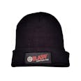 RAW Black Beanie
