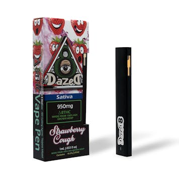 Photo of Strawberry Cough Delta 8 THC Disposable Vape — 1 Gram