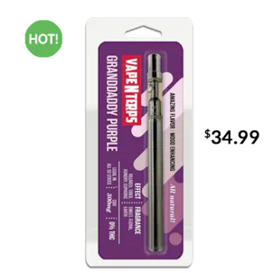 Photo of 300mg CBD Granddaddy Purple Vape Pen