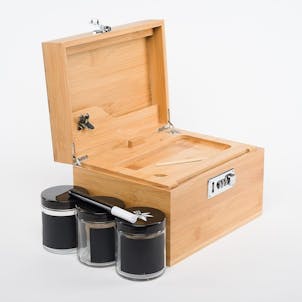 Photo of Stash Box - Large Bzz Box with Artist Designed Double Fist