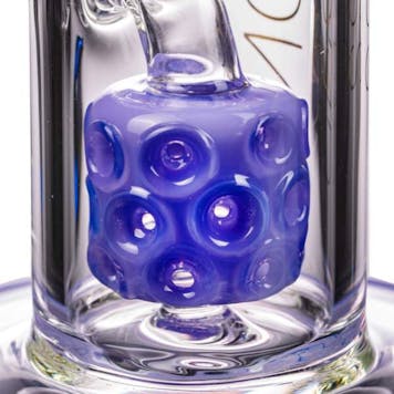 Photo of Diamond Glass Bubble Barrel to UFO Perc Straight Tube